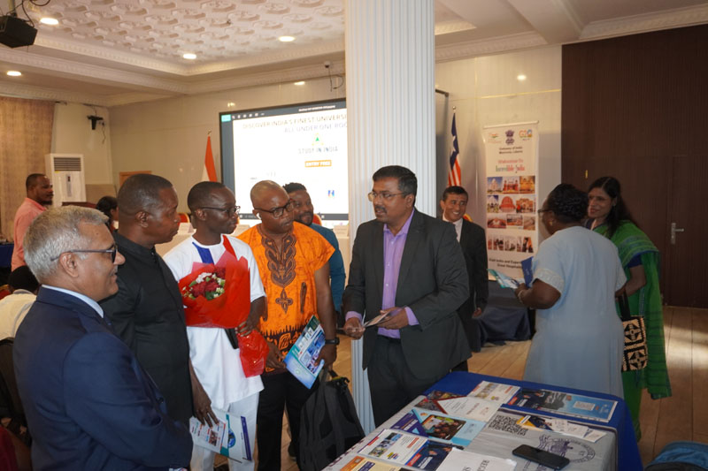 Study in India Education Fair 2026 in Monrovia - 18 February 2026.